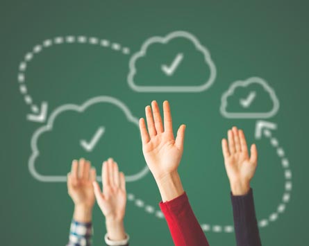 Secure cloud storge and file sharing for educators