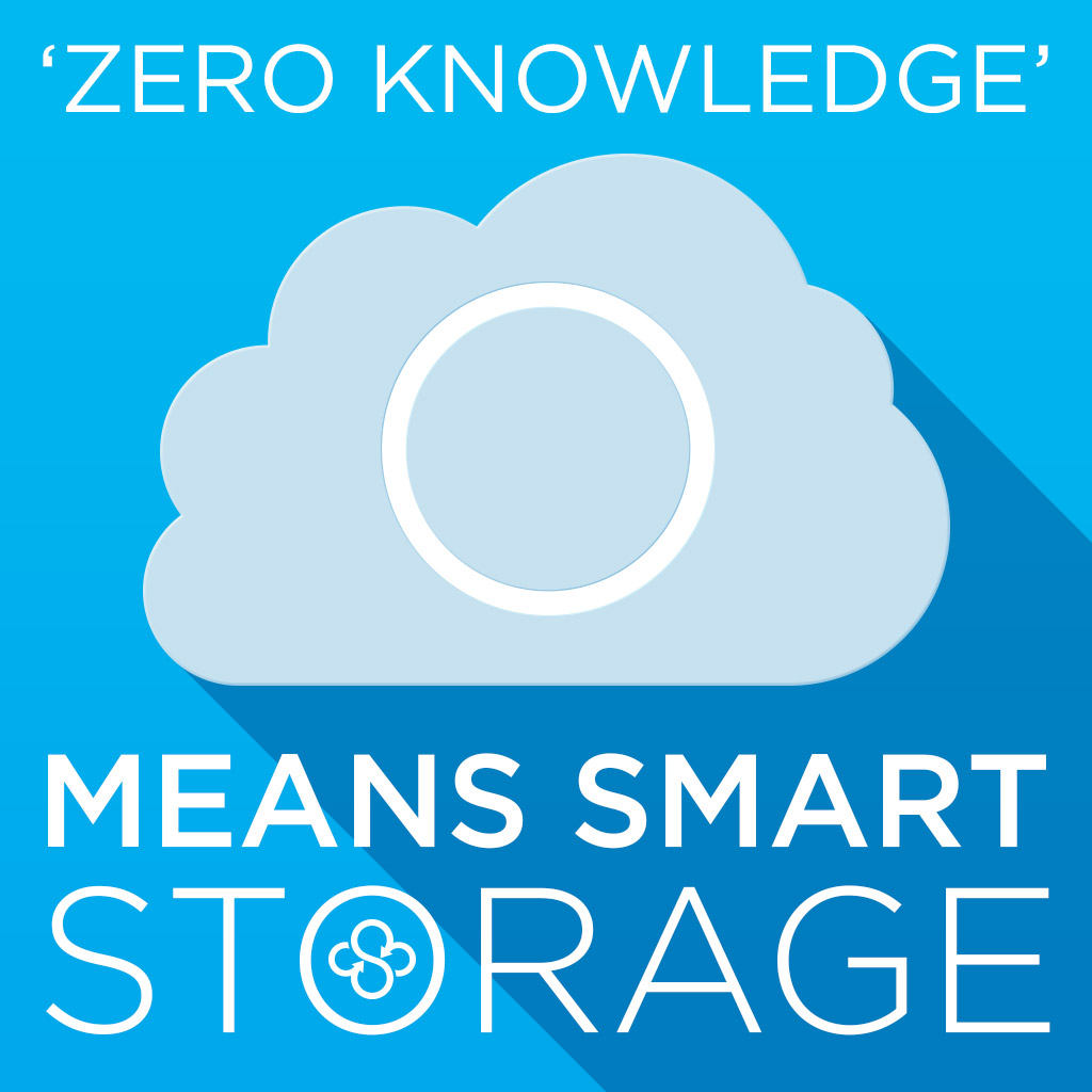 Zero Knowledge means smart storage.