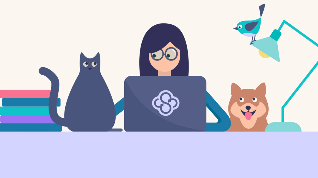 Content extensions. UGC иллюстрация. Microsoft Teams Wallpapers illustration.