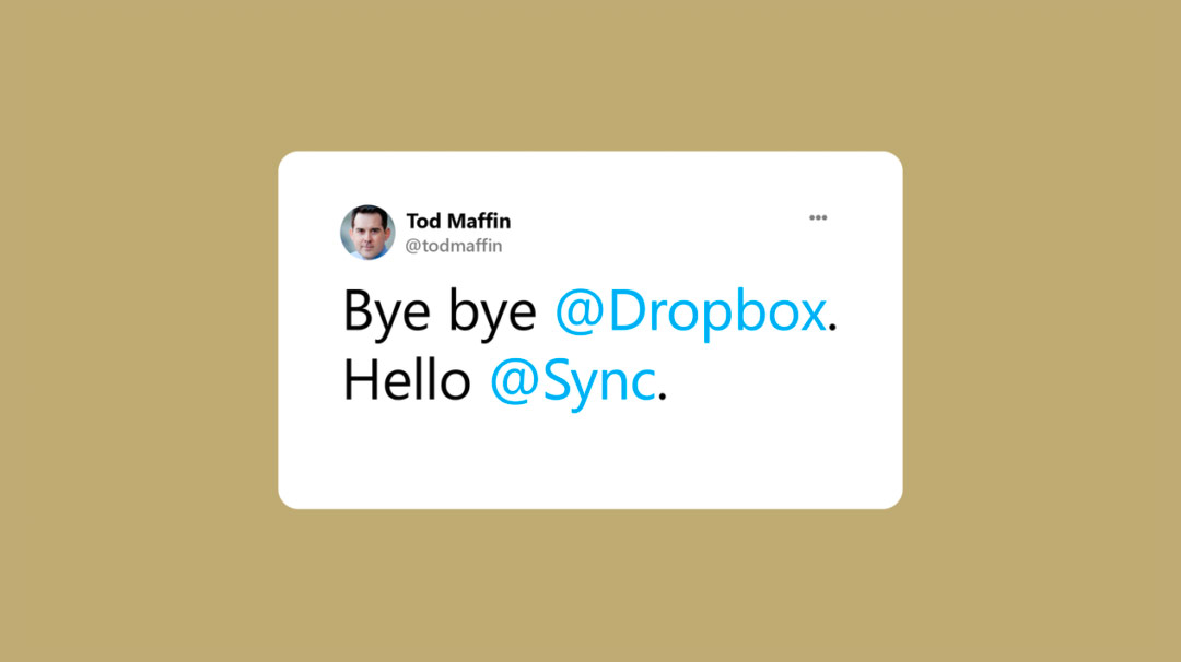 Drop Dropbox and get in Sync