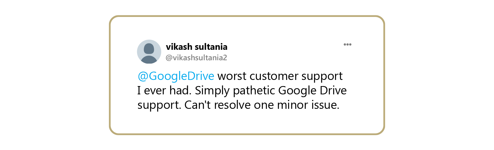 Google Drive Customer Service Woes