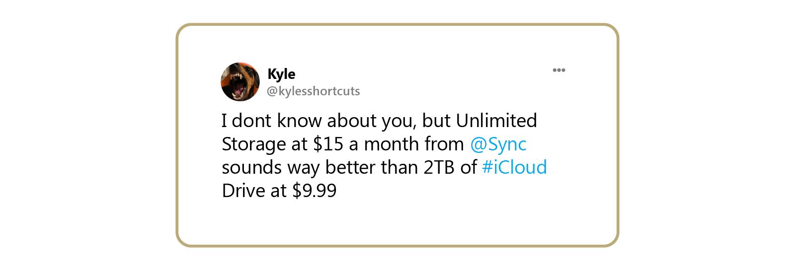 iCloud Unlimited Storage