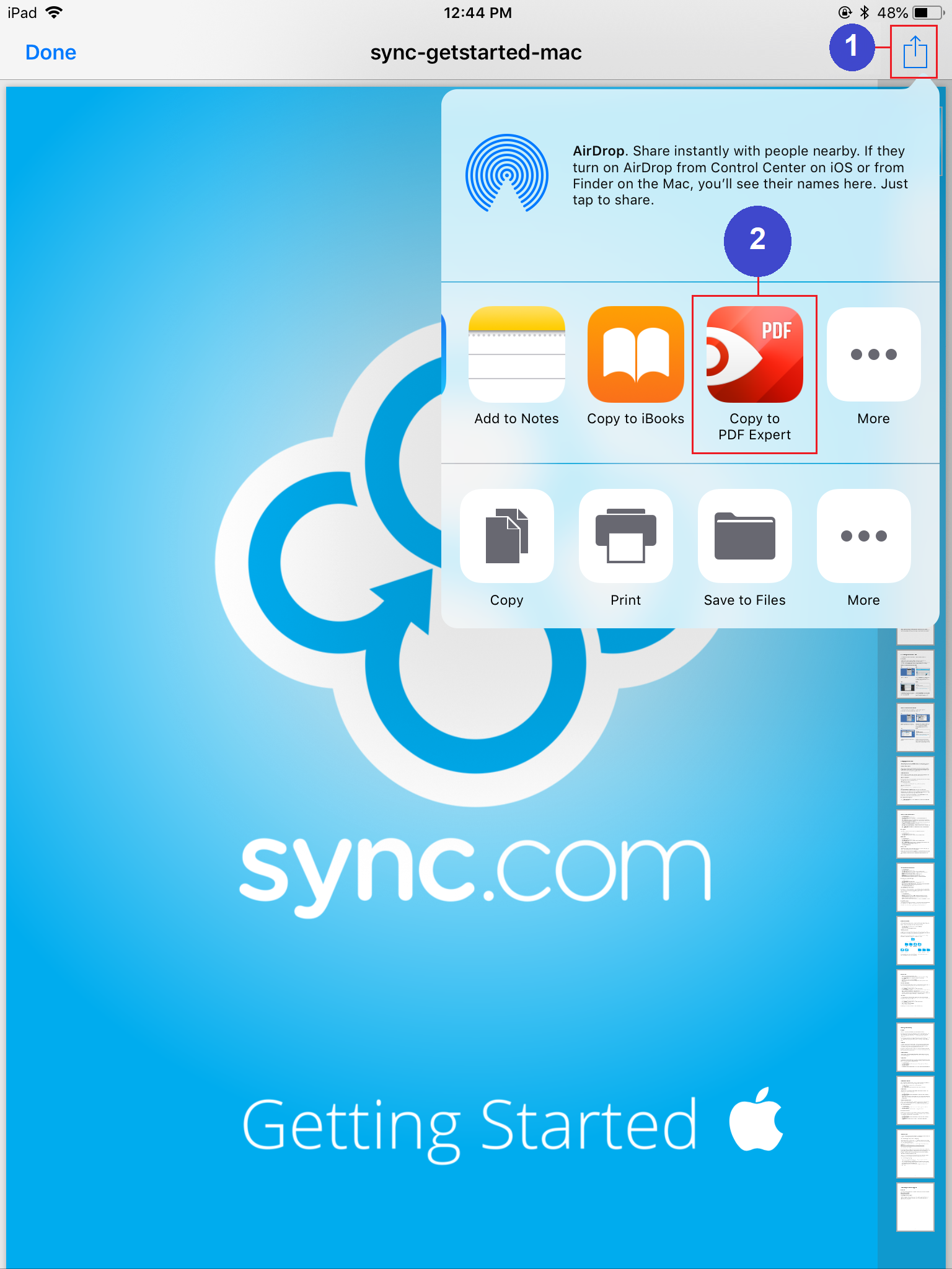 sync software app