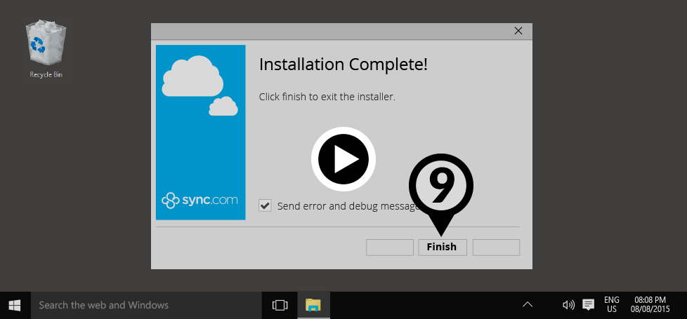 The Sync Desktop Application